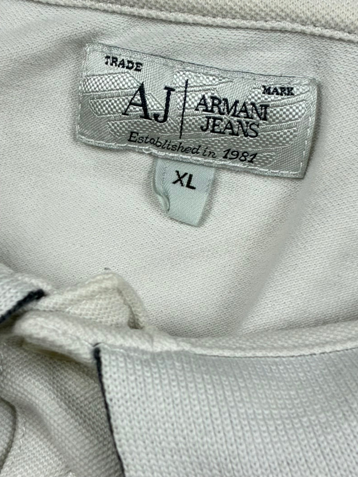 vintage Armani Jeans polo {M}