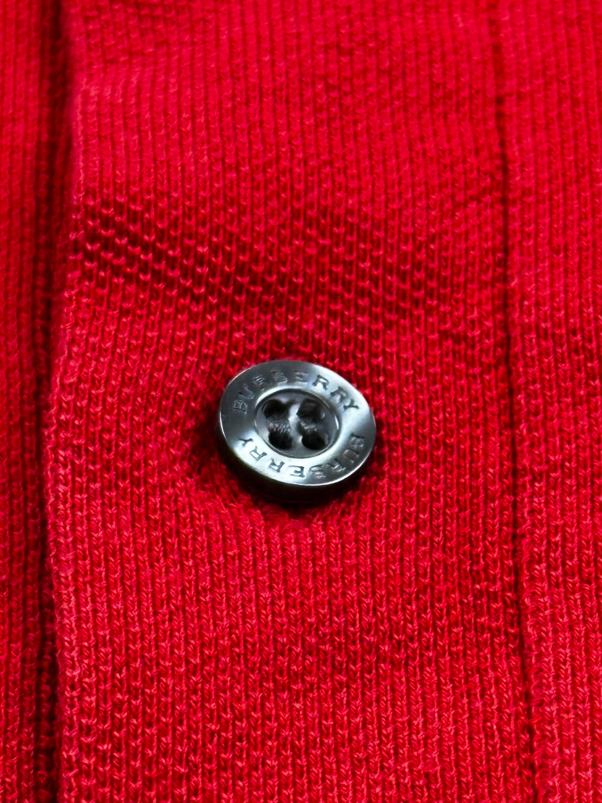 vintage Burberry polo {L}