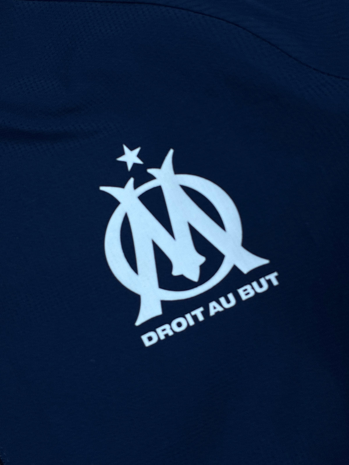 vintage Adidas Olympique Marseille windbreaker {L}