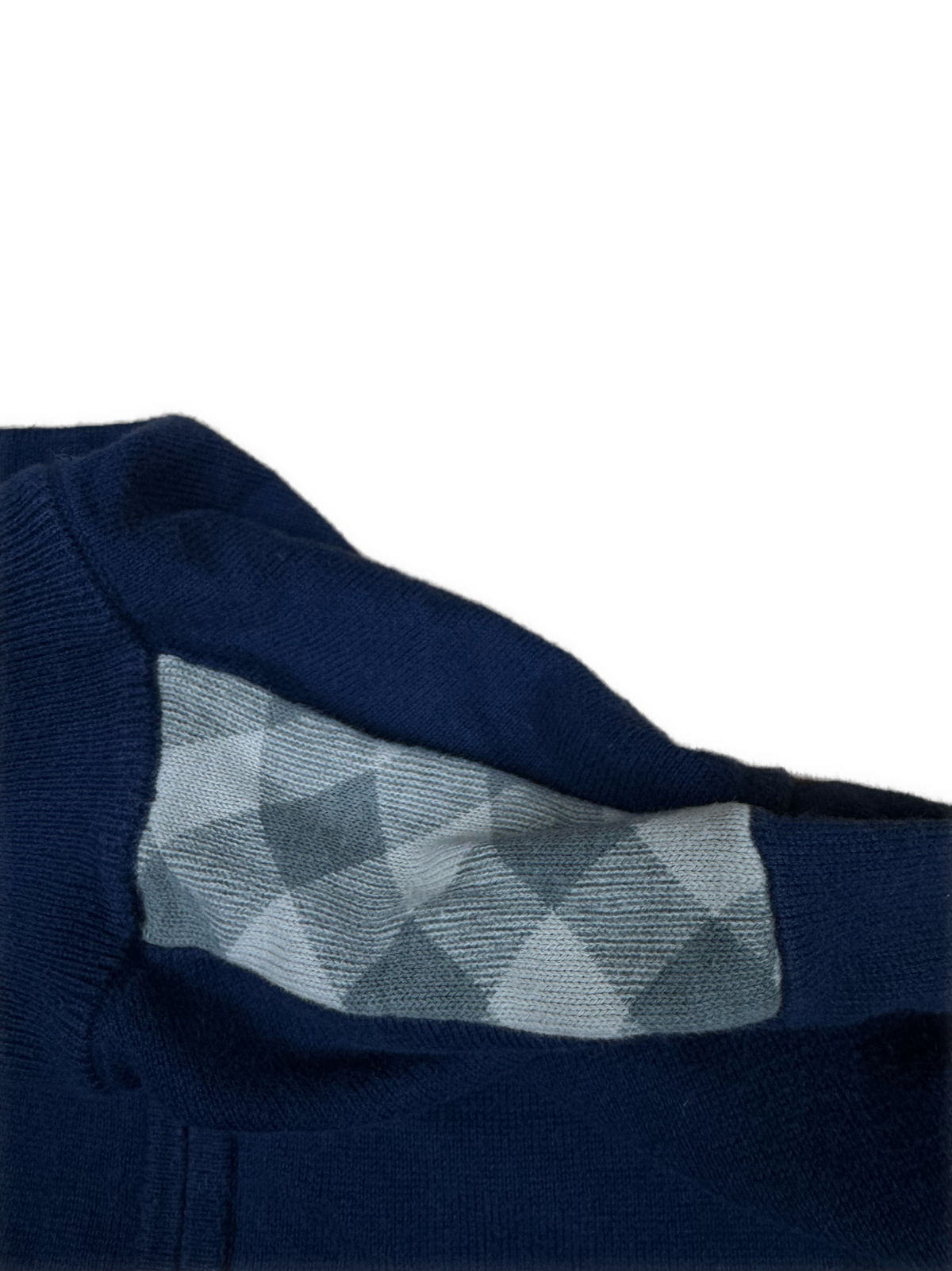 vintage Burberry quarterzip {S}