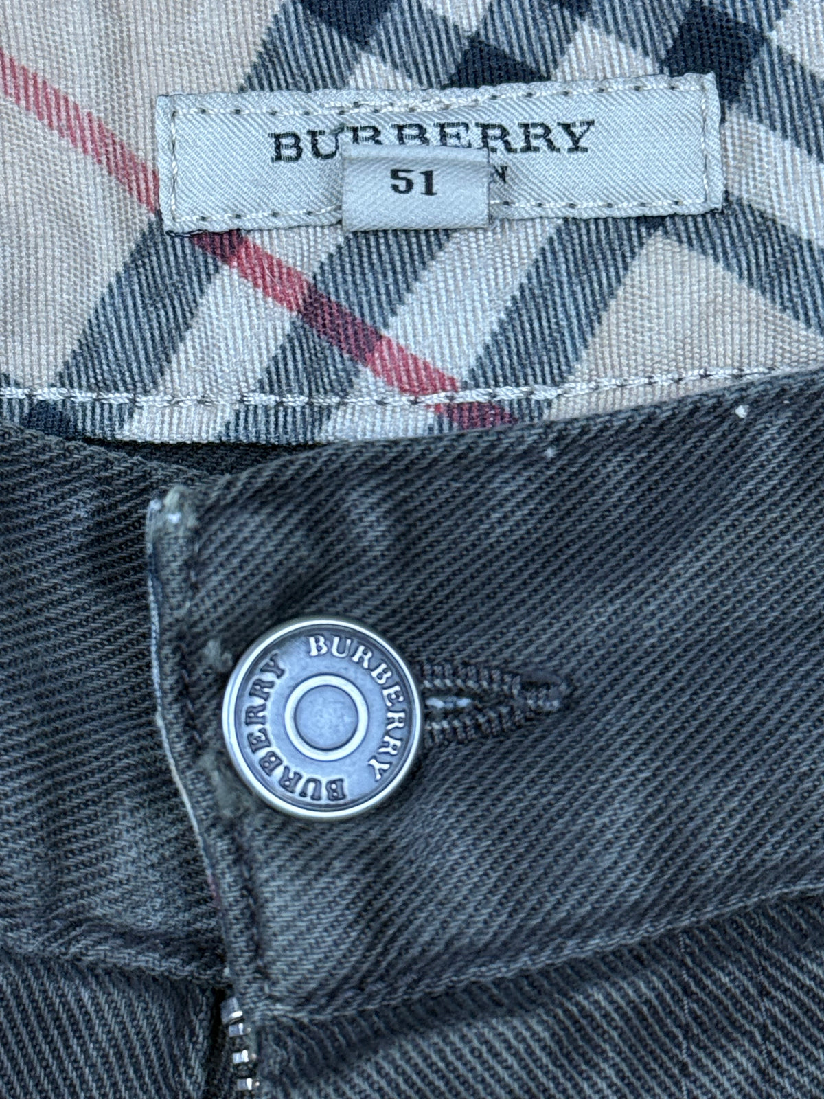 vintage Burberry jeans