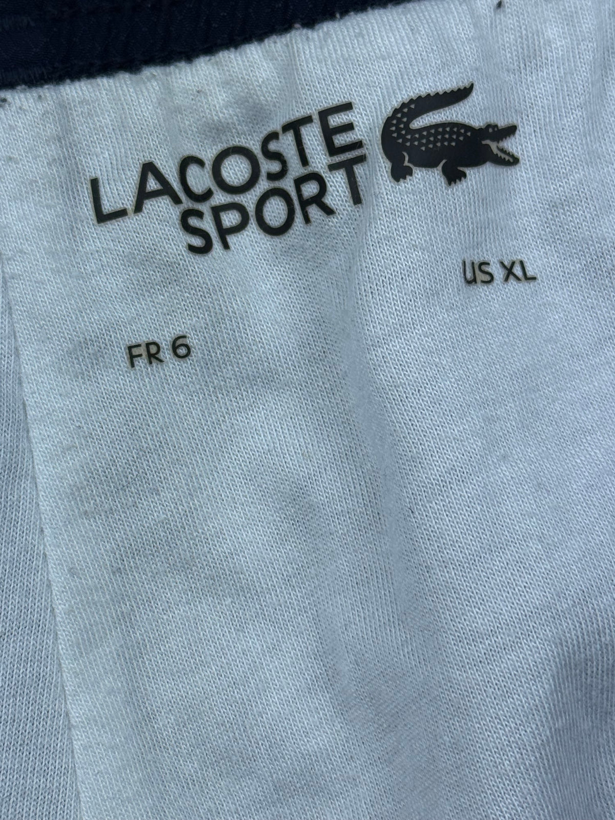 navyblue Lacoste trackpants {XL}