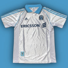 Cargar imagen en el visor de la galería, vintage Adidas Olympique Marseille 1998-1999 home jersey {M-L}
