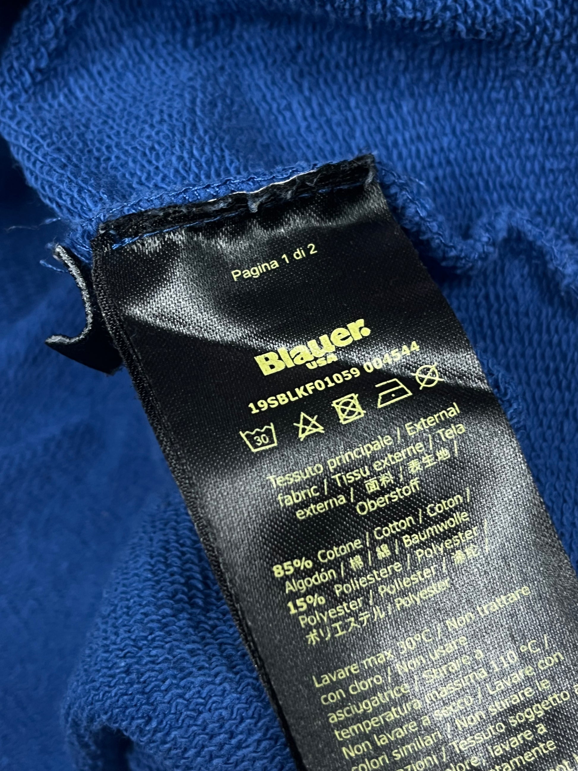 vintage Blauer sweatjacket {S}