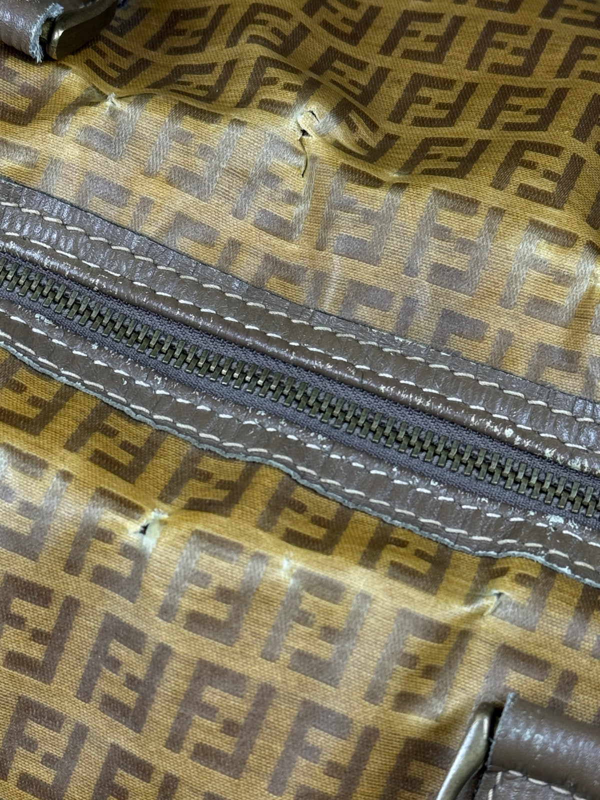 vintage Fendi duffle bag