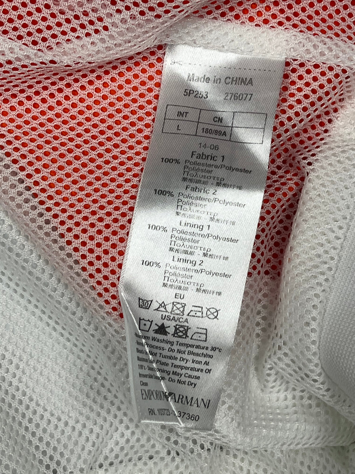vintage EA7 Emporio Armani windbreaker {L}