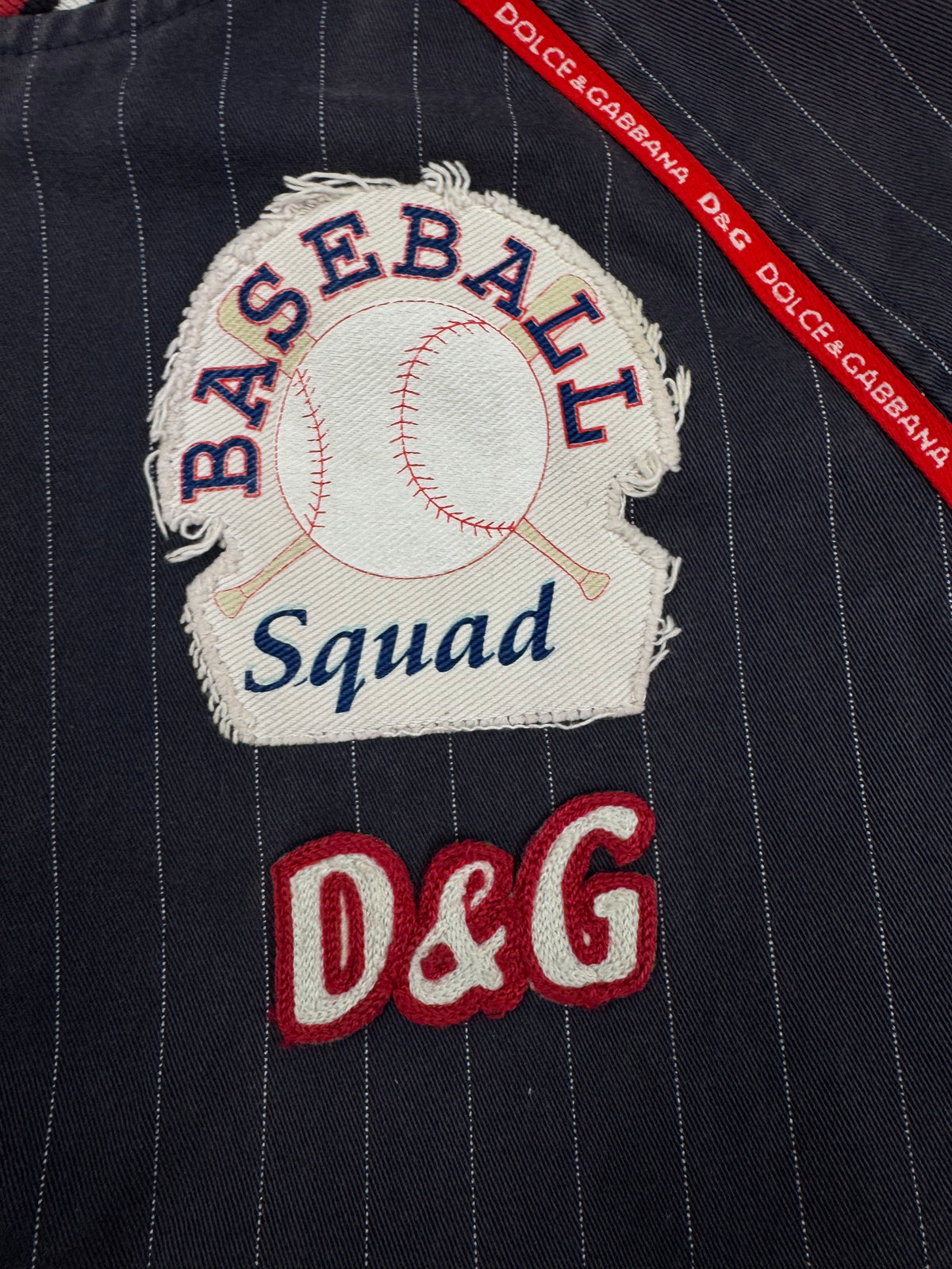 vintage Dolce & Gabbana baseballjacket {L}