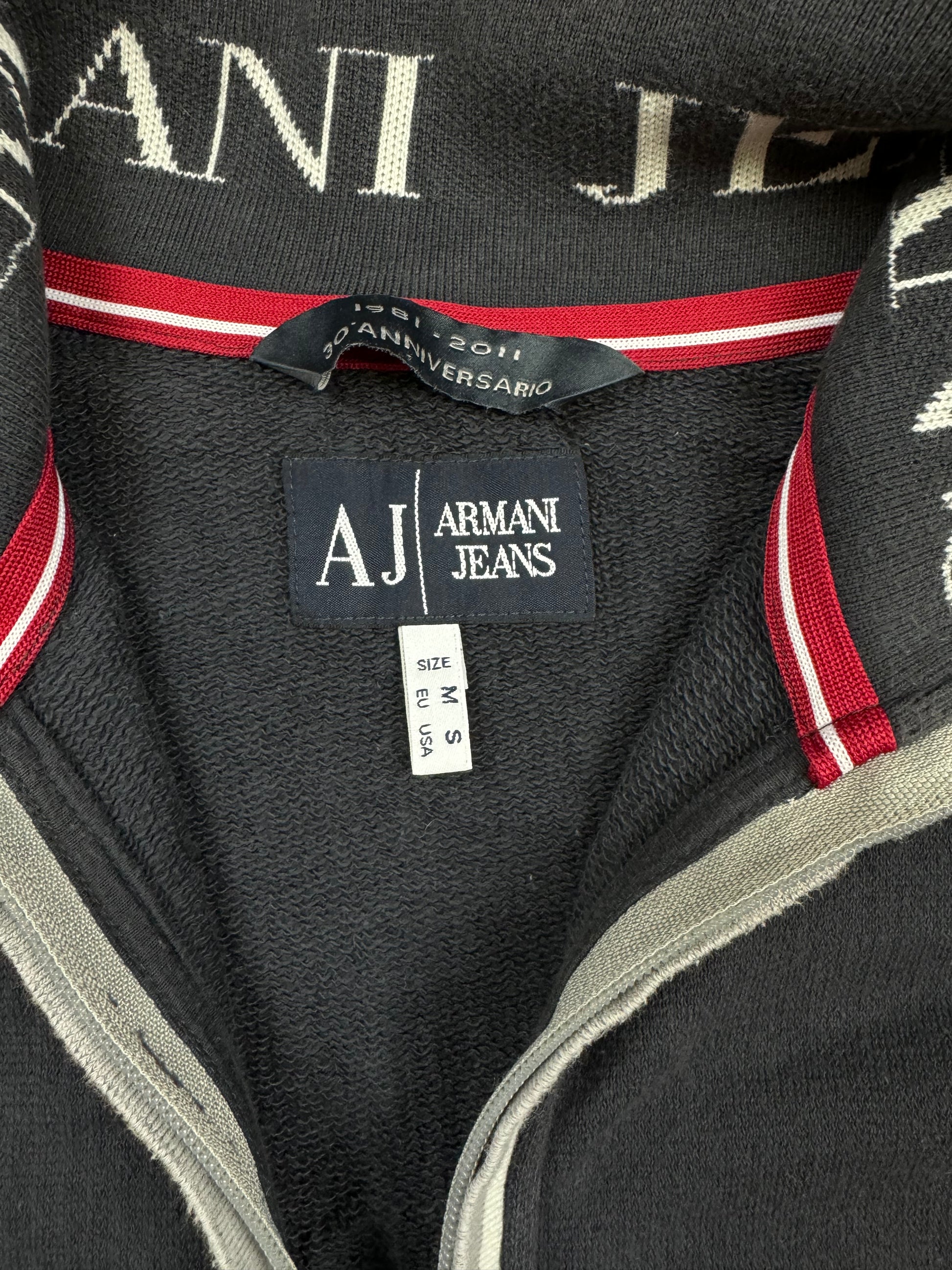 vintage Armani Jeans sweatjacket {M}