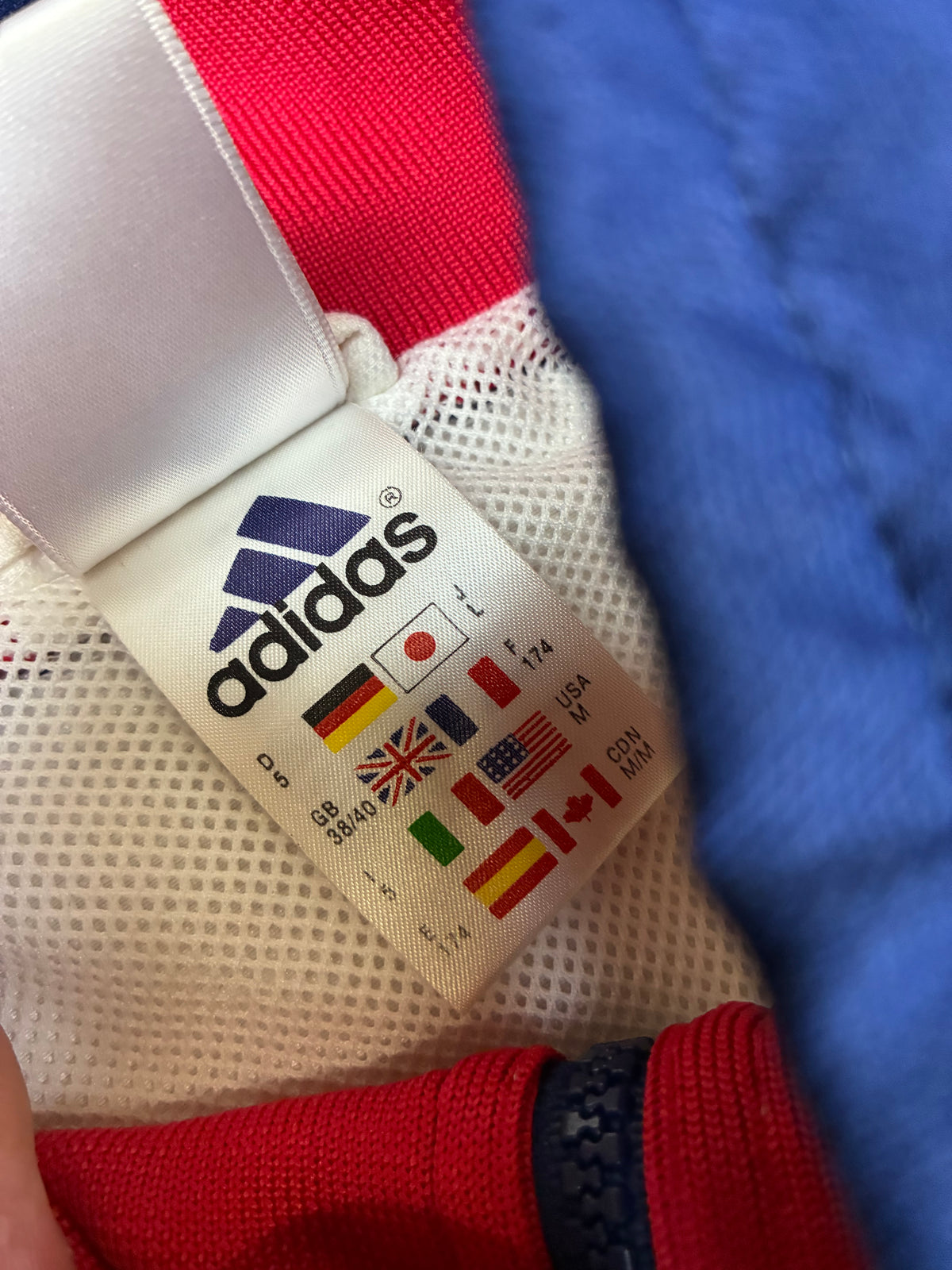 vintage Adidas France tracksuit {XL}