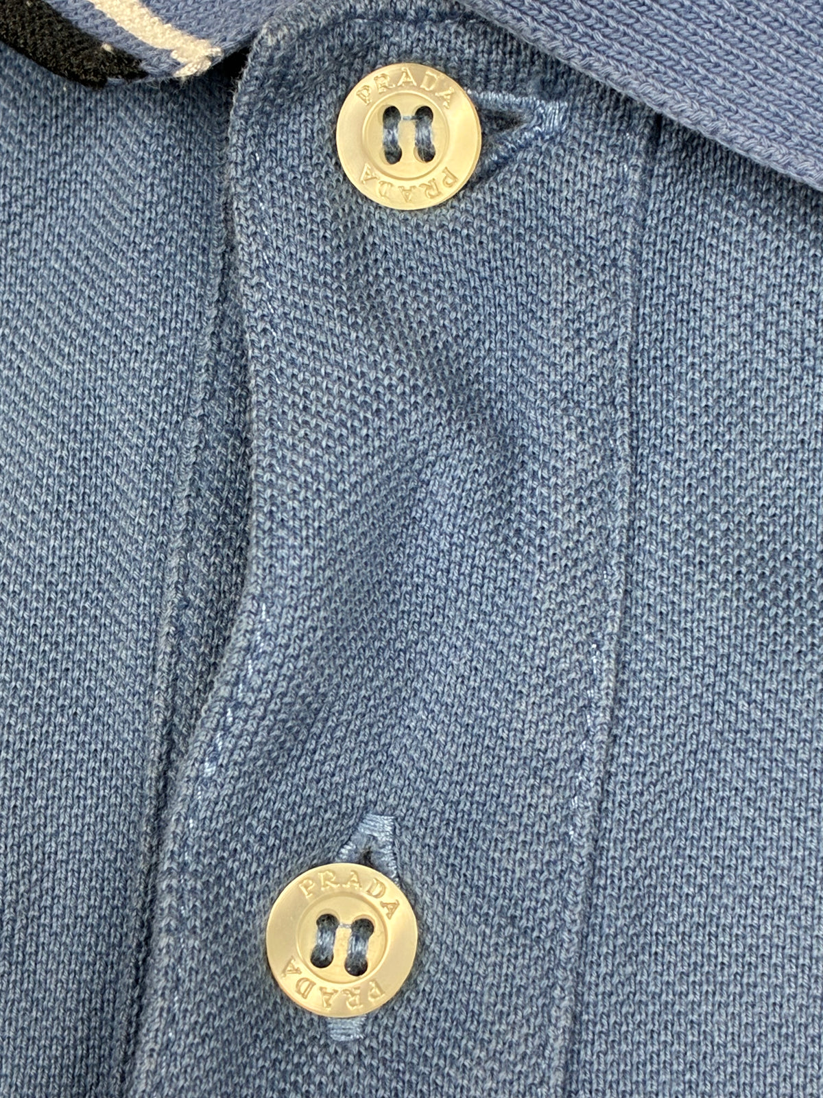 blue Prada polo {M}