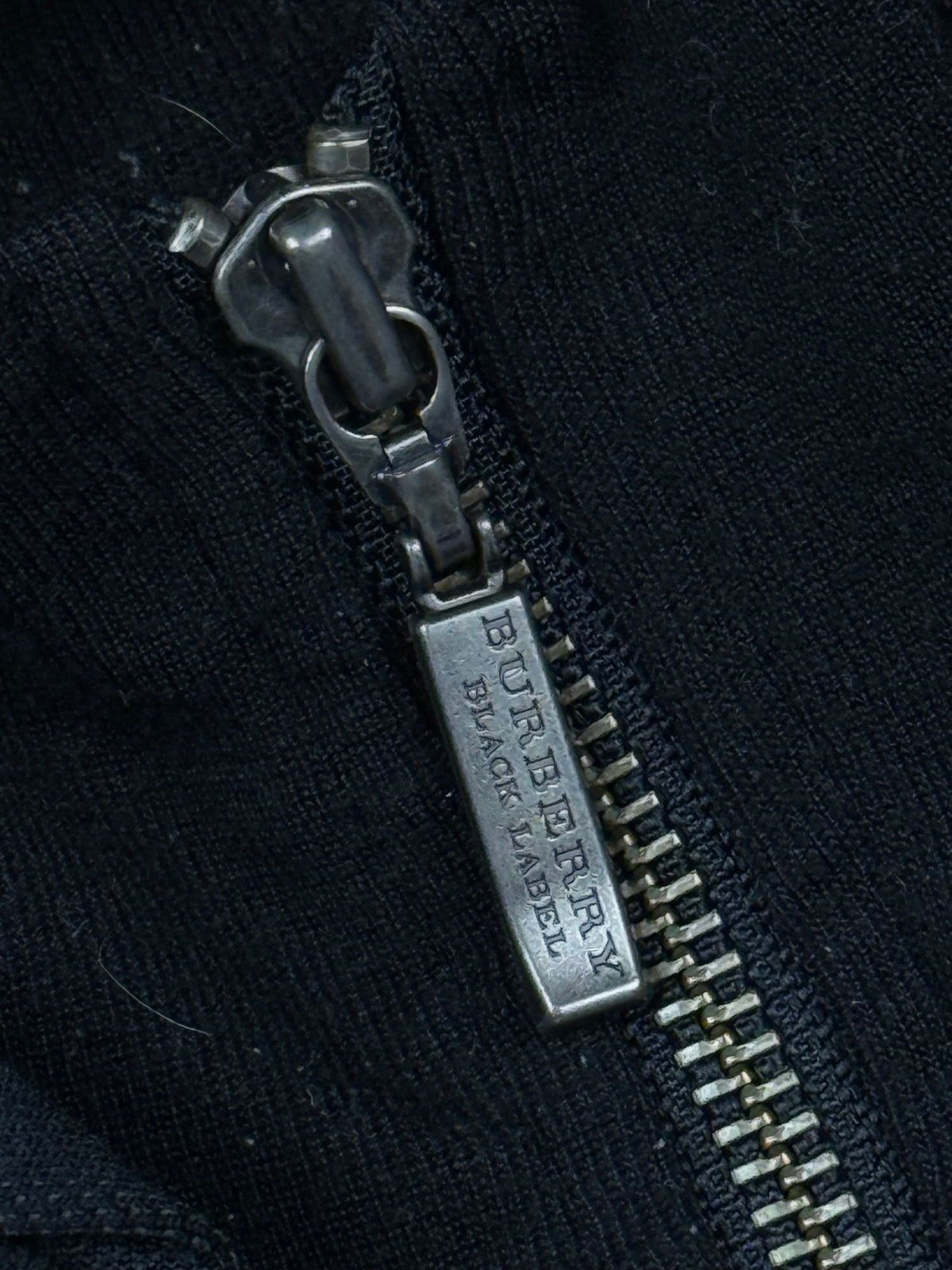 vintage Burberry Black Label sweatjacket