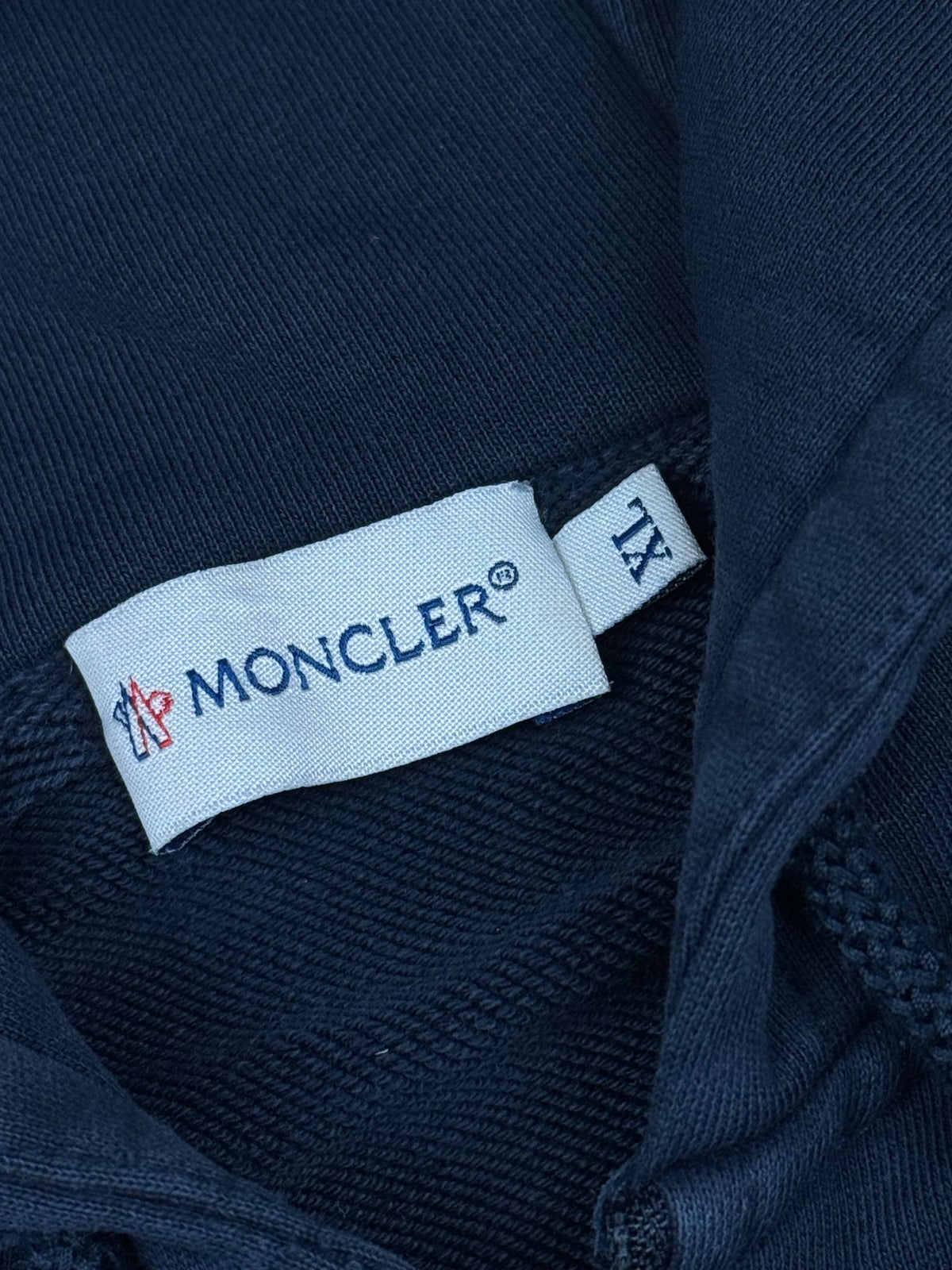 vintage navyblue Moncler sweatjacket {XL}