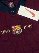 Carregar imagem no visualizador da galeria, vintage Nike Fc Barcelona polo 1999-2000 DSWT {XS}
