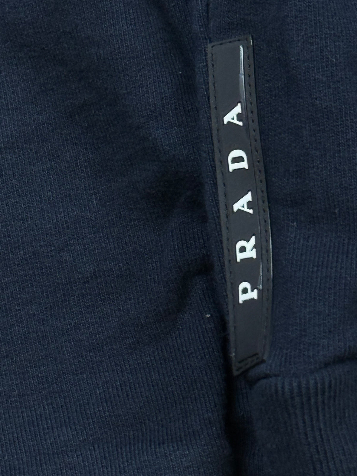 vintage navyblue Prada sweatjacket