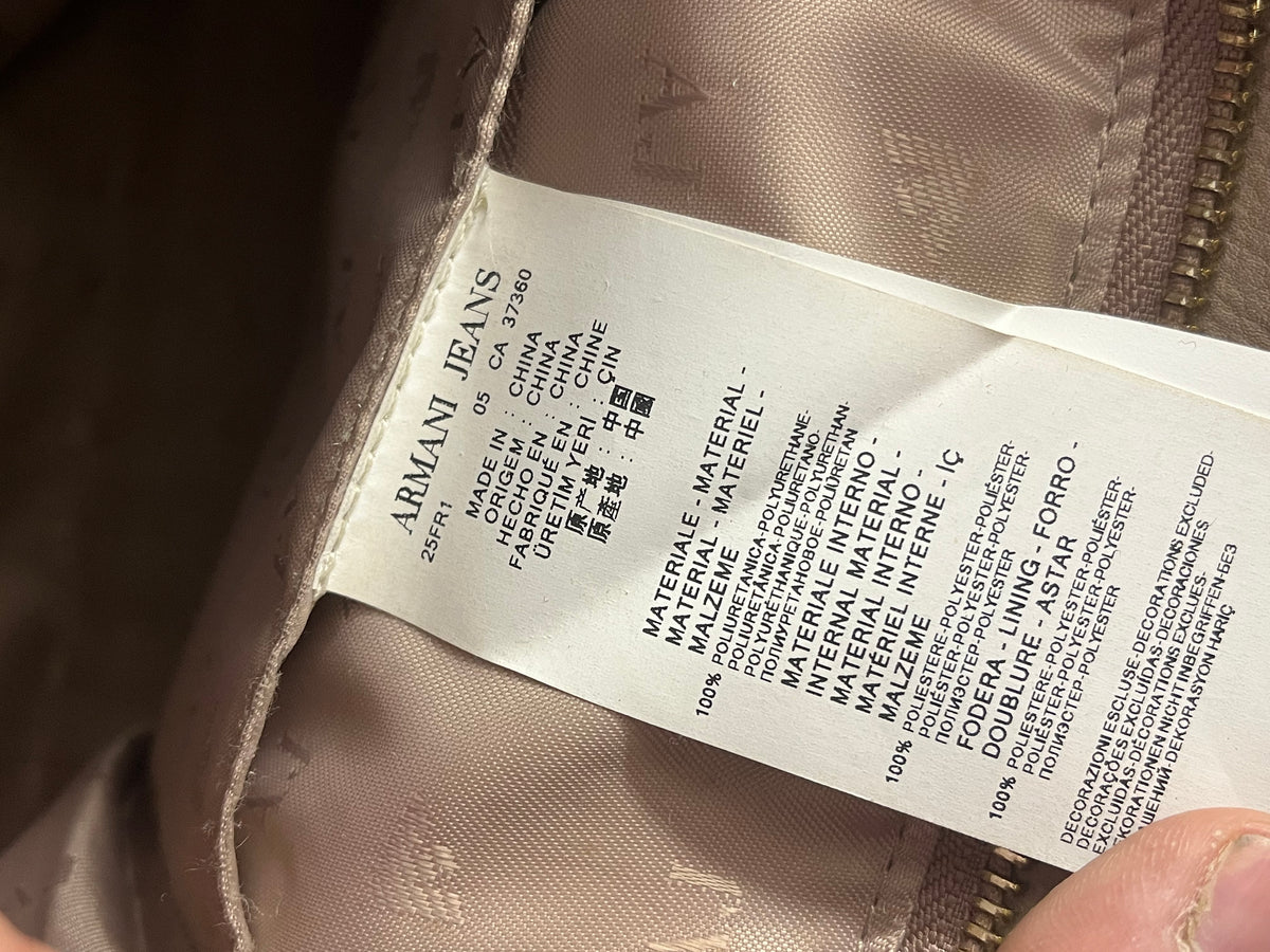 vintage Armani Jeans shopper