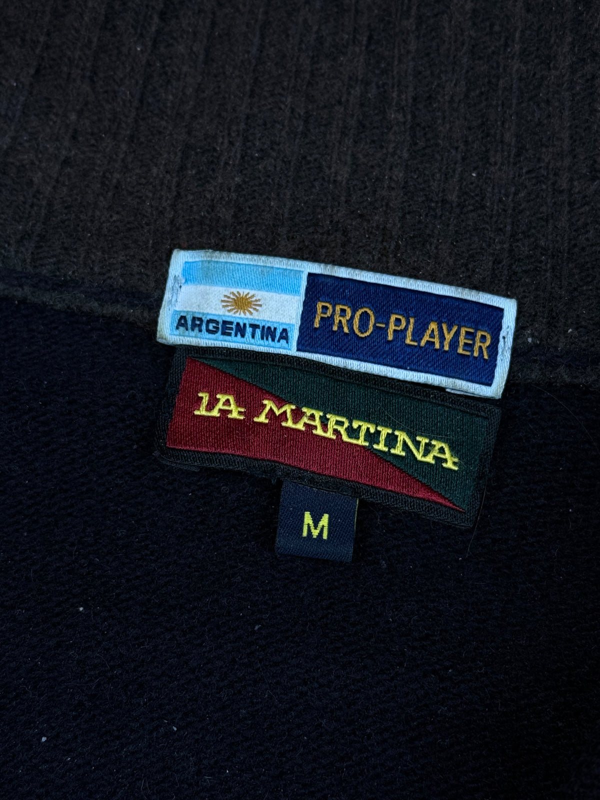 vintage La Martina sweatjacket {S}