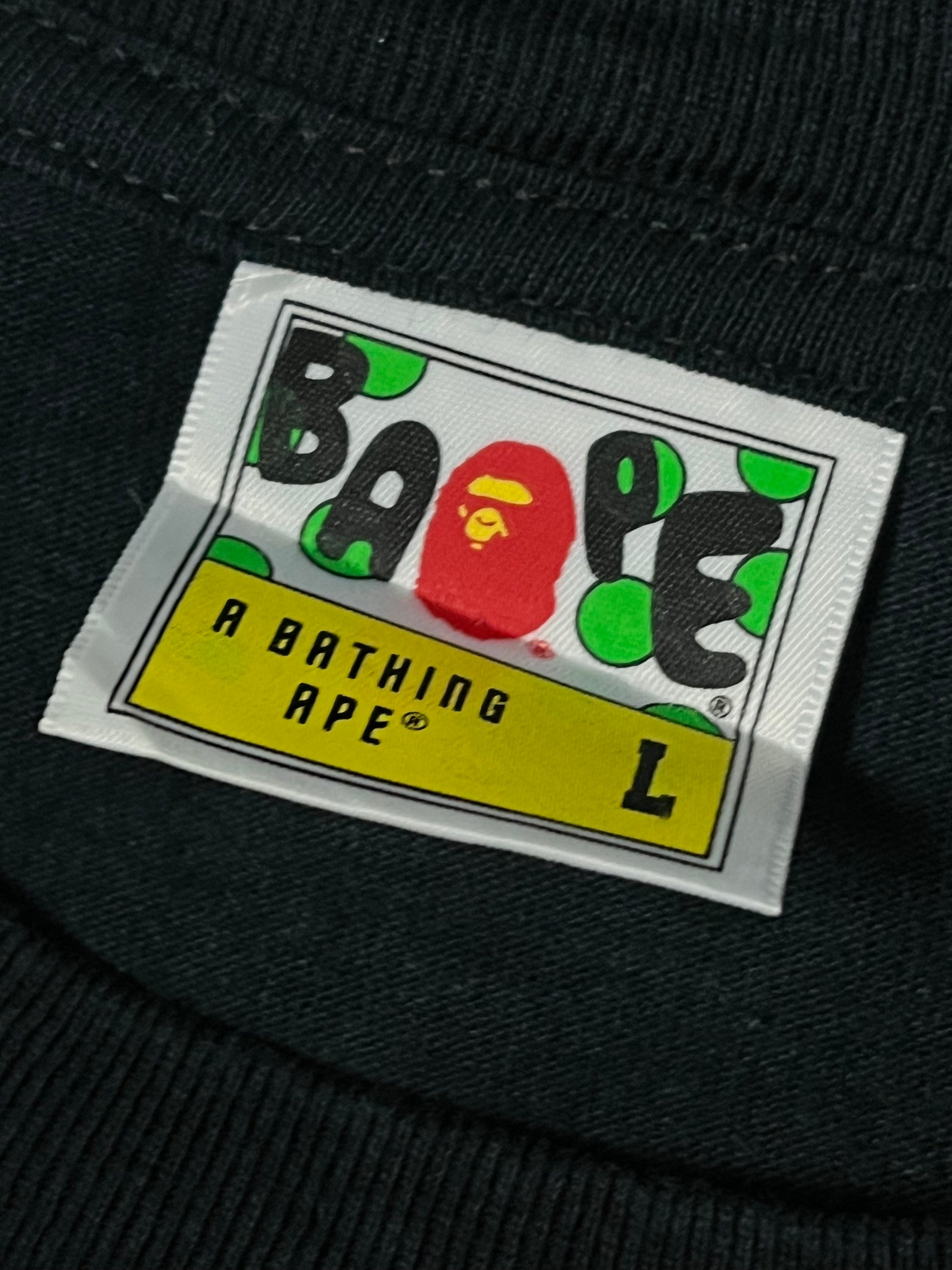 vintage BAPE a bathing ape t-shirt {L}