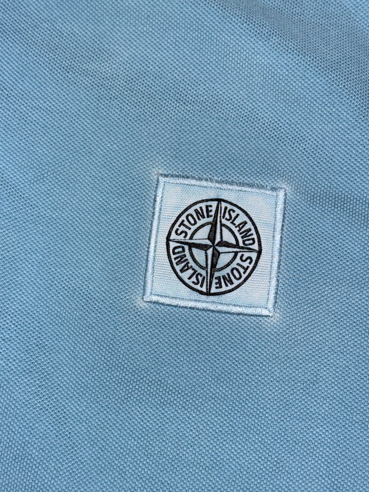vintage babyblue Stone Island polo {L}