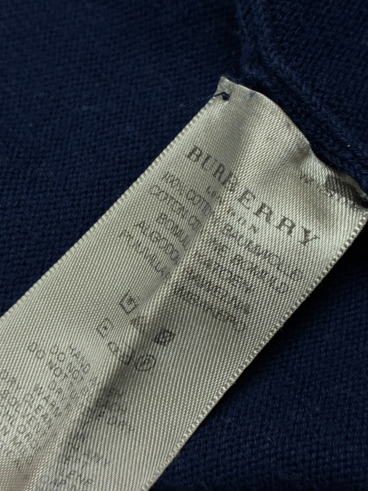 vintage Burberry sweatjacket {S}