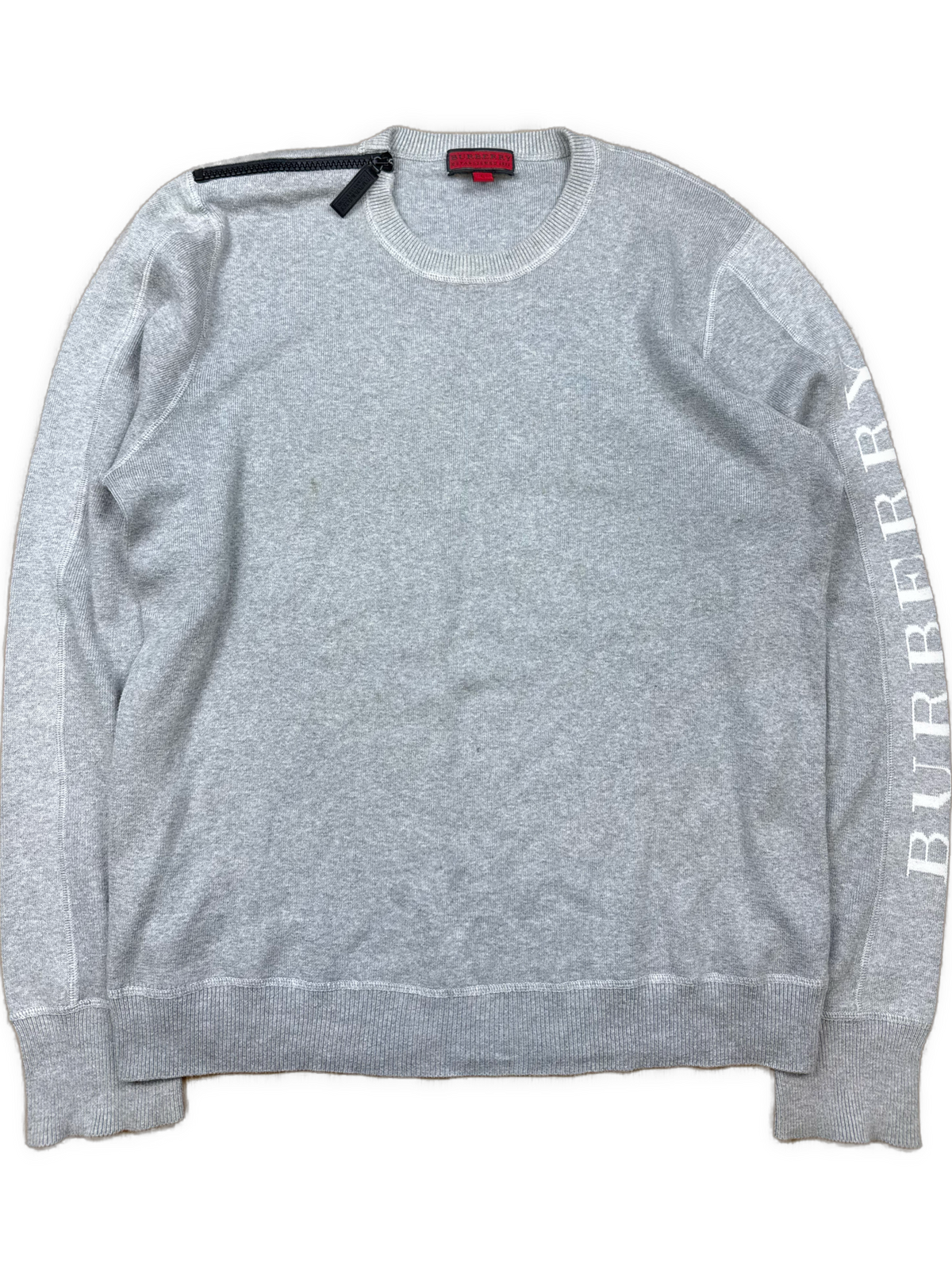 vintage Burberry knittedsweater {L}