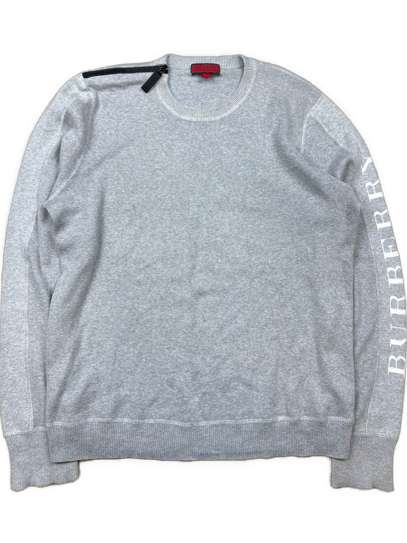 vintage Burberry knittedsweater {L}