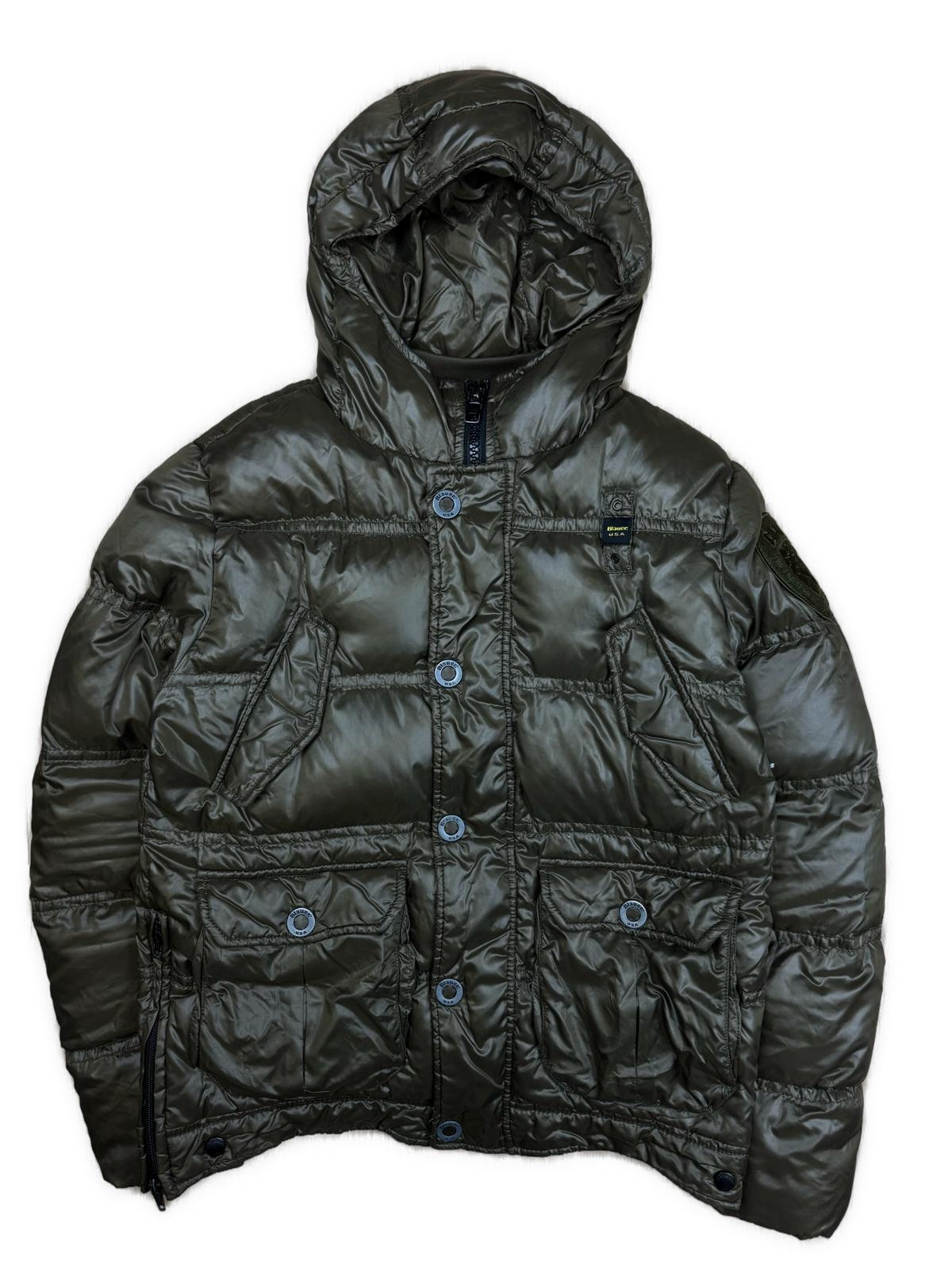 vintage Blauer winterjacket {L}