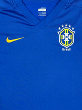 Φόρτωση εικόνας στο εργαλείο προβολής Συλλογής, vintage Nike Brasil 2008 away jersey {XS}
