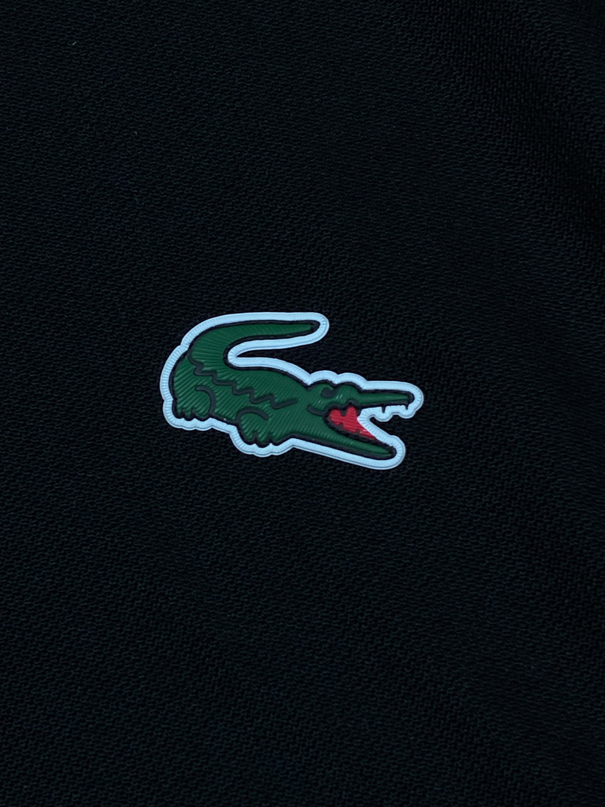black Lacoste polo {XS}