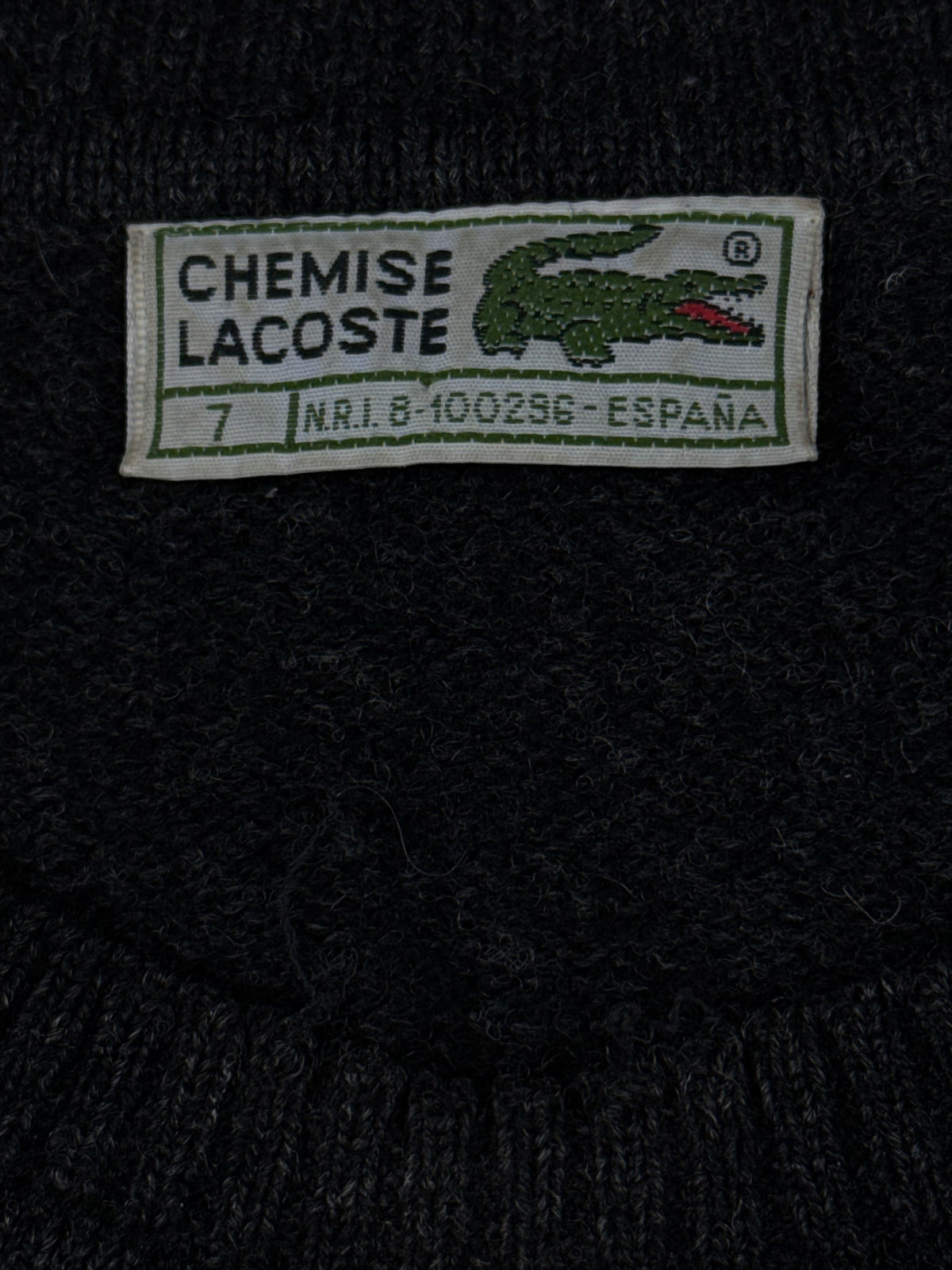 vintage Lacoste knittedsweater {XL}
