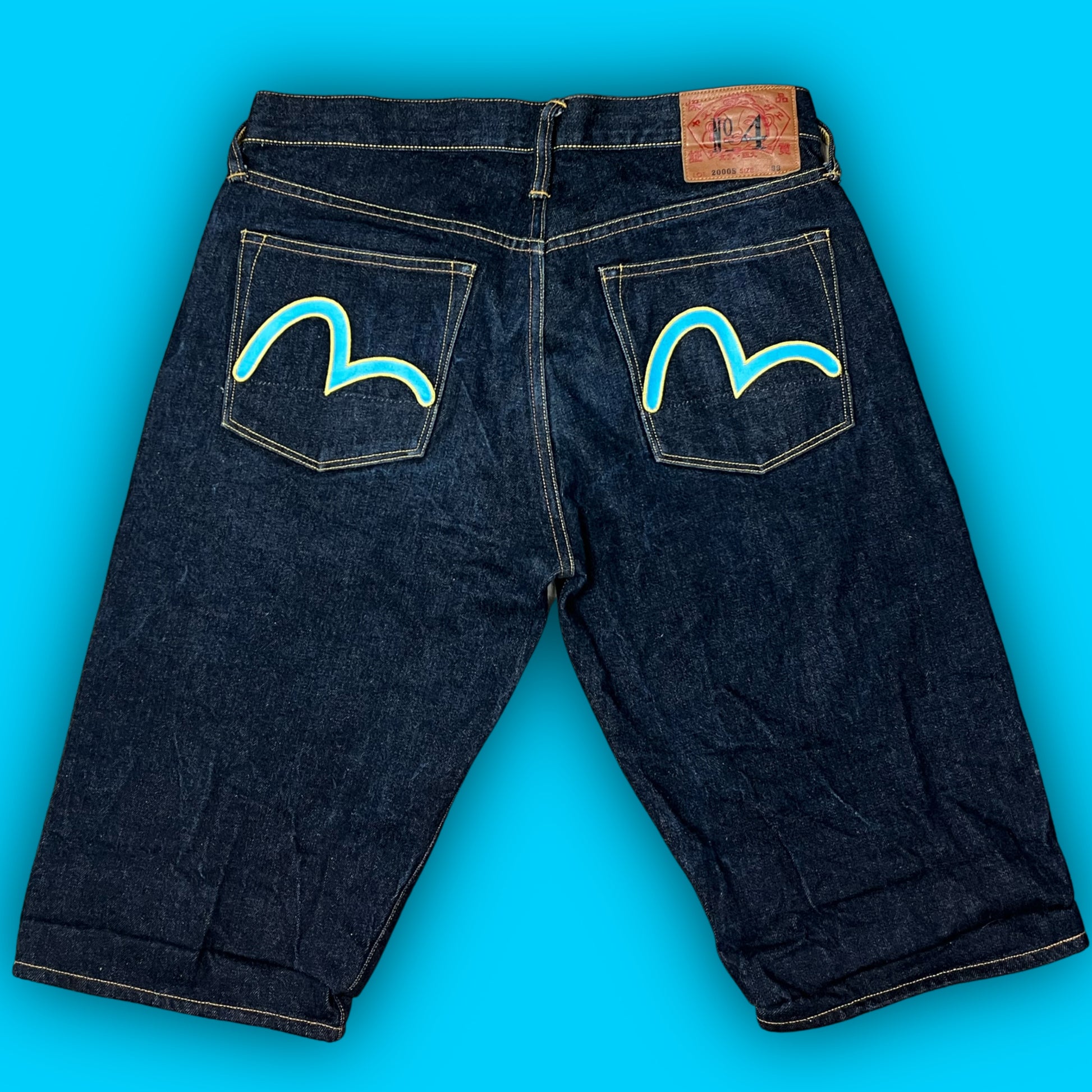 vintage Evisu jorts {M-L}