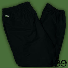 Load image into Gallery viewer, black Lacoste trackpants {XXL}
