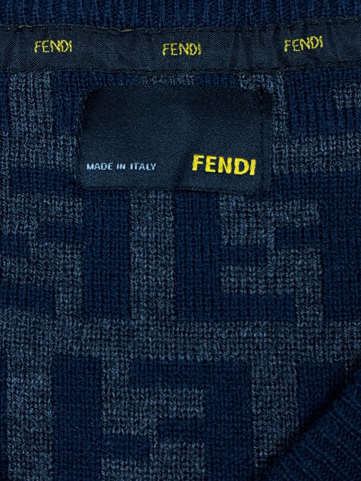 vintage Fendi knittedsweater {L}