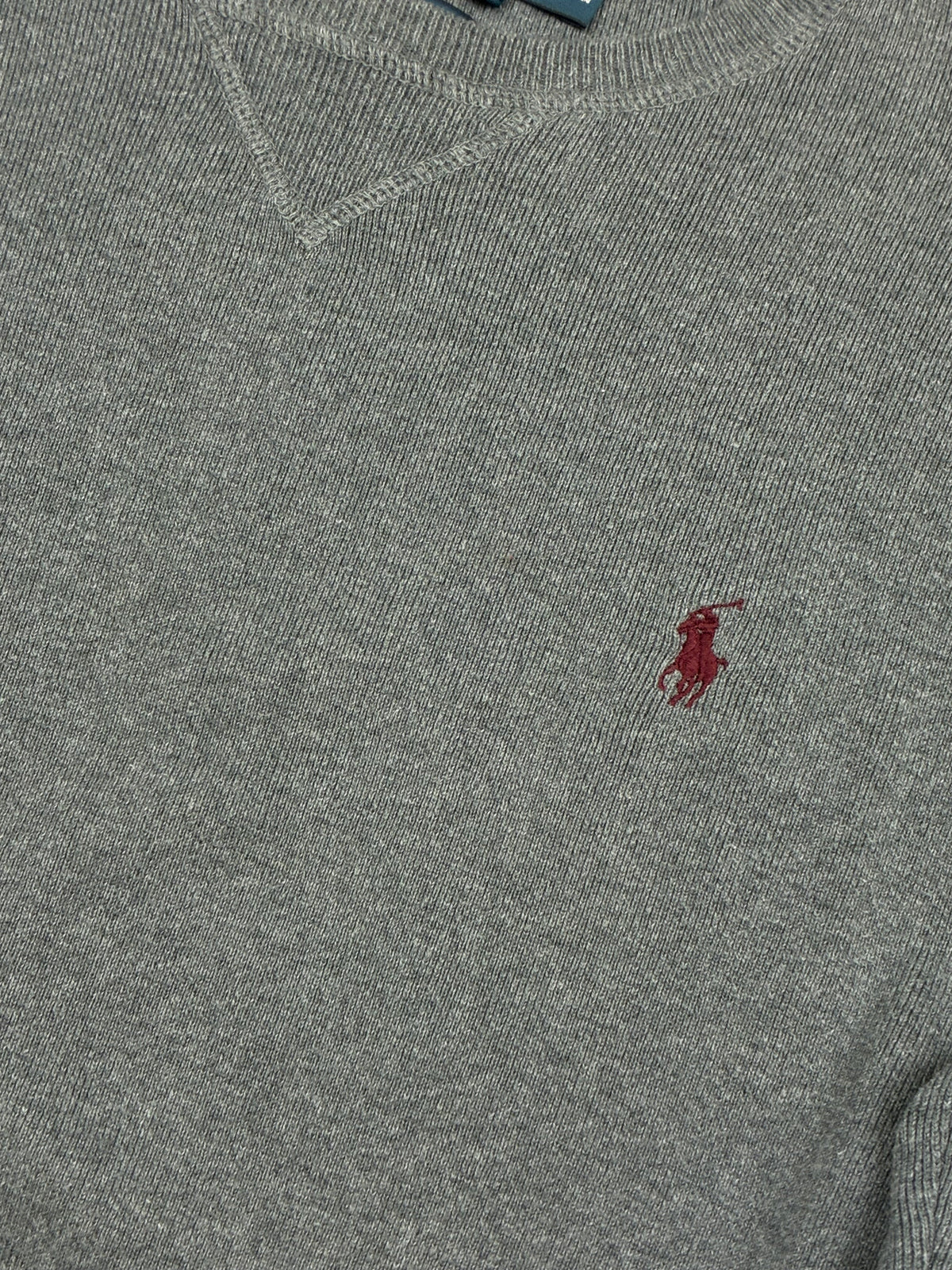 vintage grey Polo Ralph Lauren knittedsweater {L}
