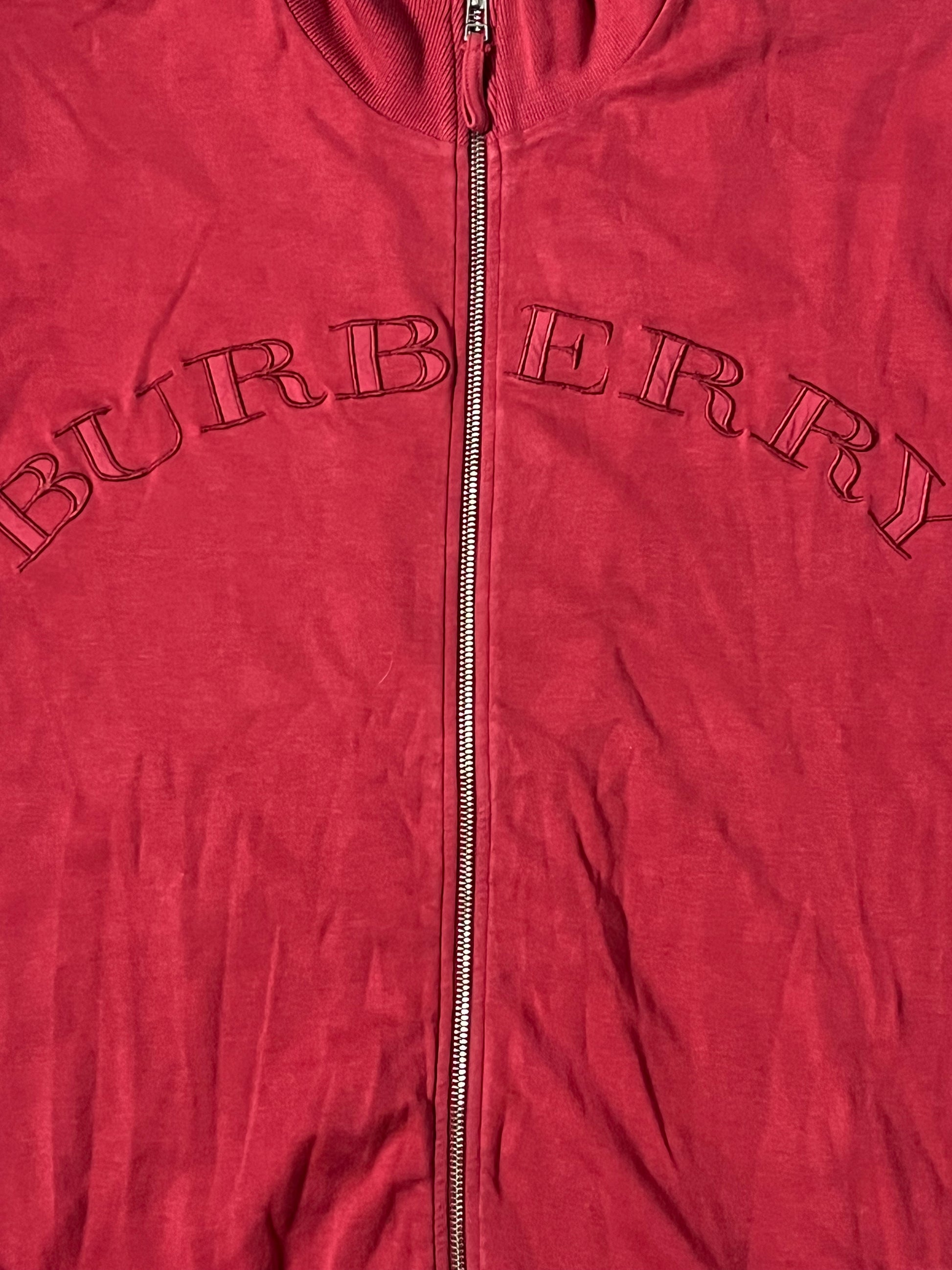 vintage Burberry sweatjacket {XL}