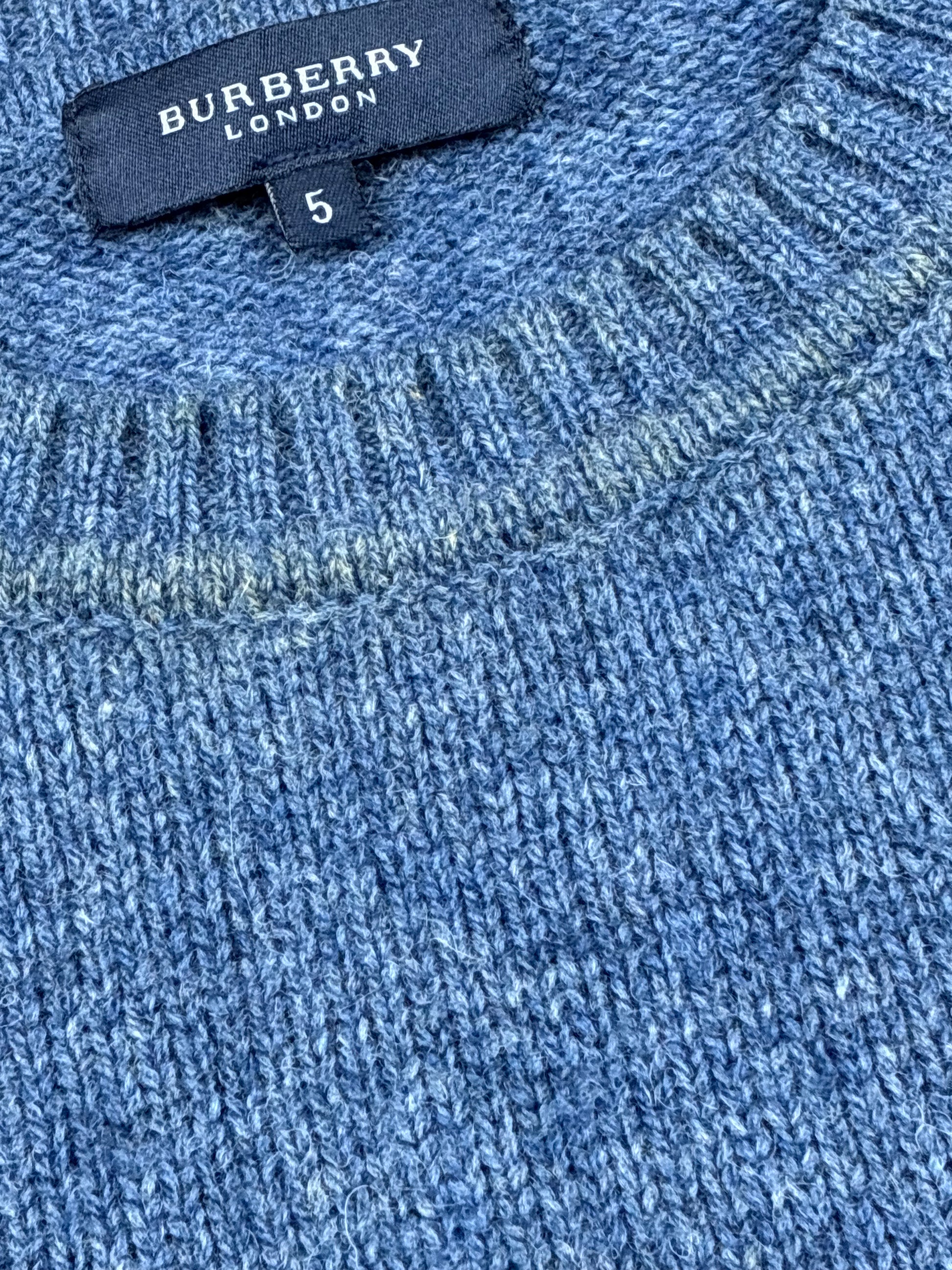 vintage Burberry knittedsweater {M}