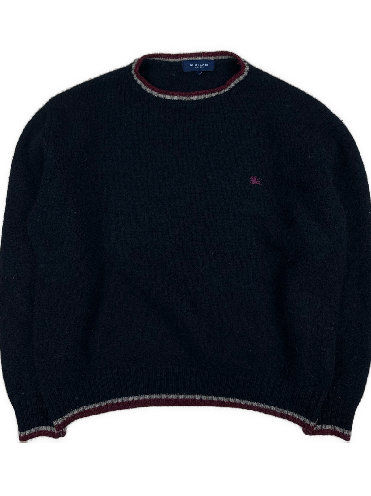 vintage Burberry knittedsweater {S}