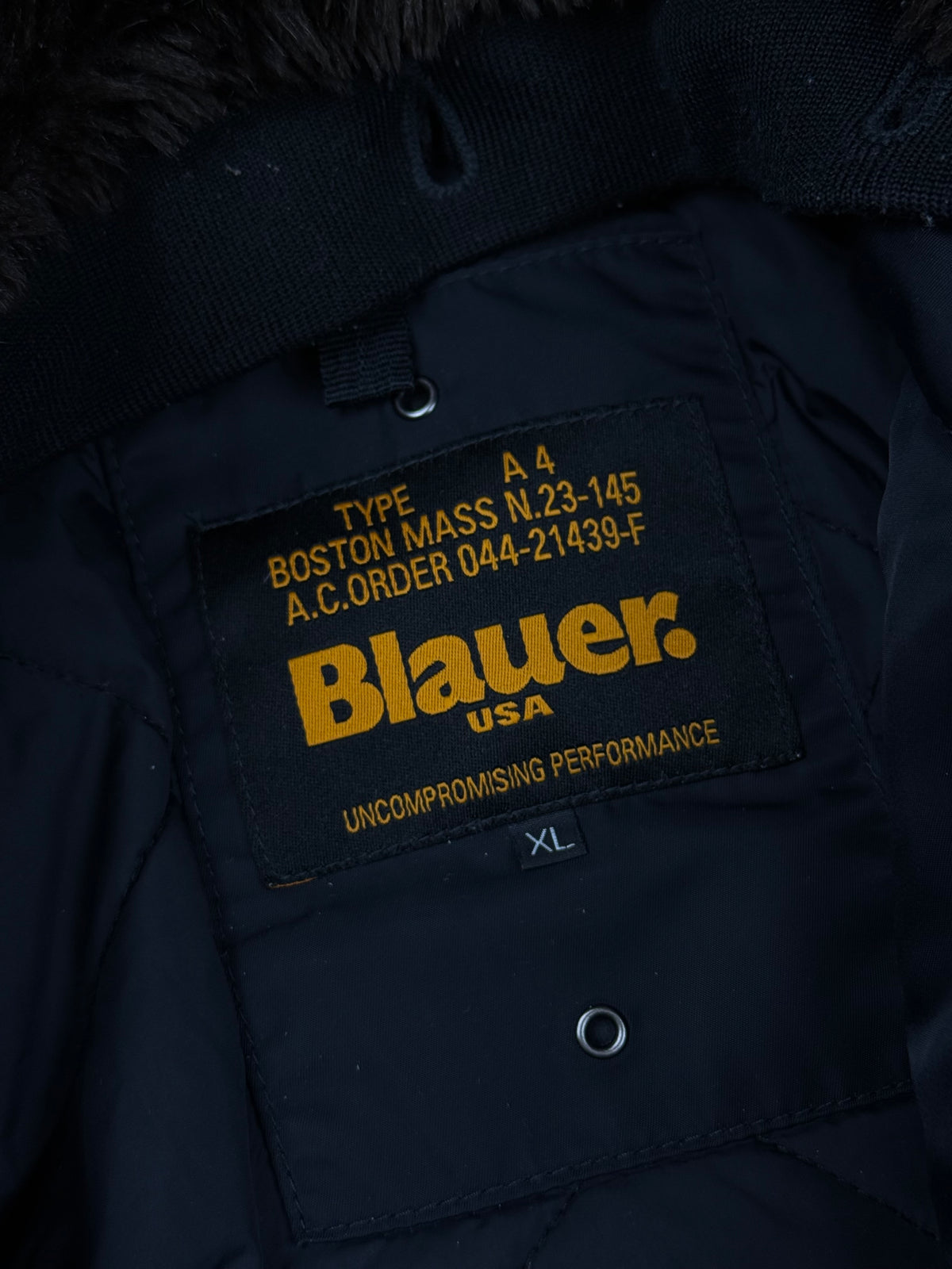 vintage Blauer winterjacket {XL}