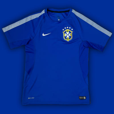 vintage Nike BRASIL trainingjersey  {S}