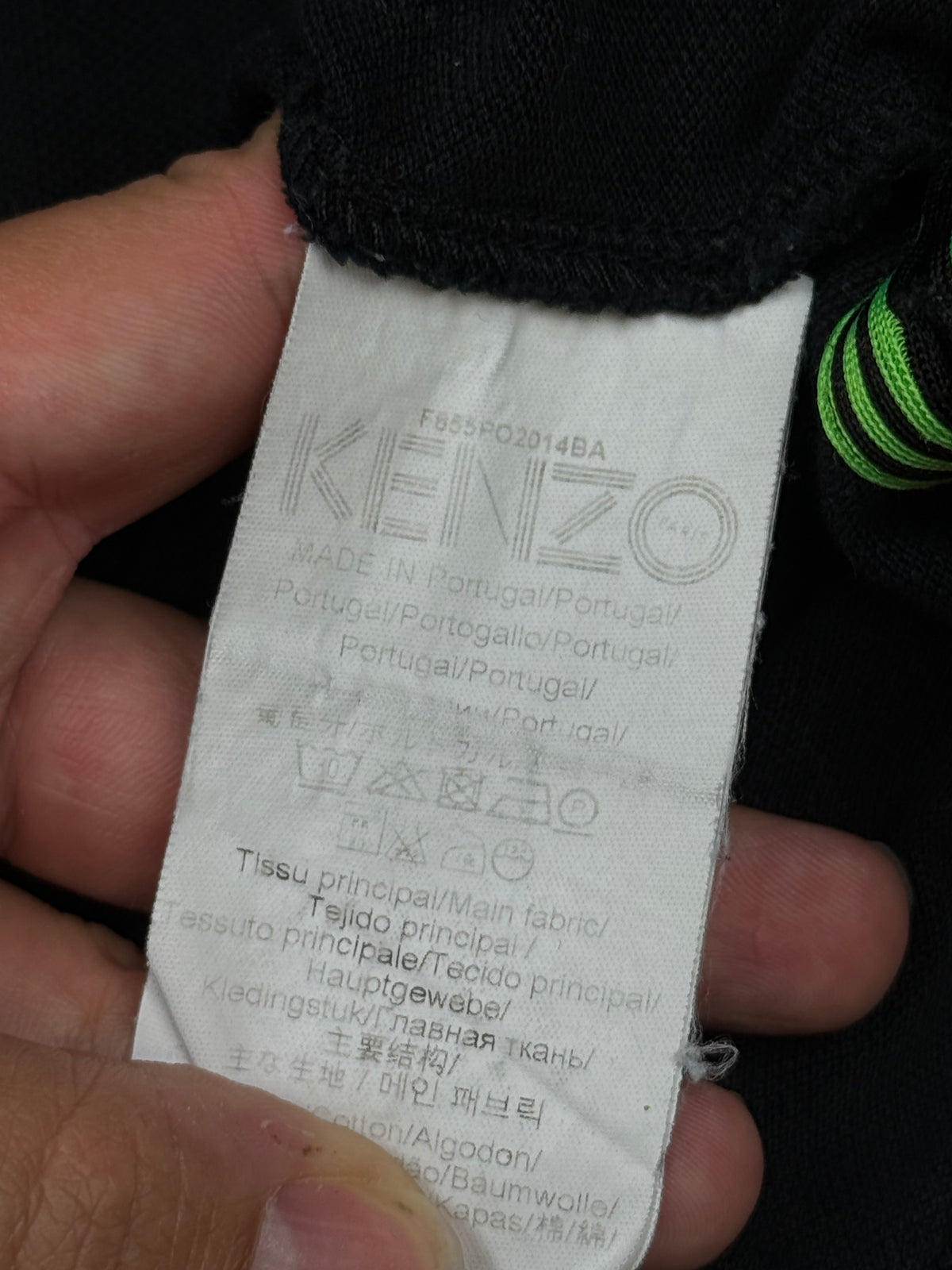 black Kenzo polo