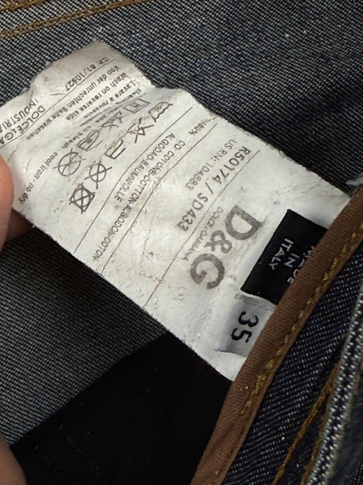 vintage Dolce & Gabbana jeans {L}