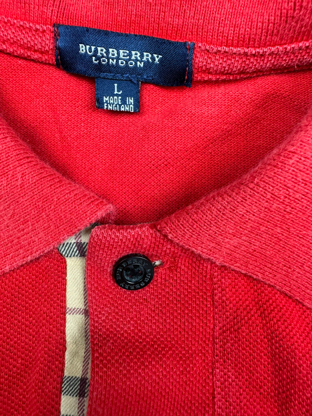 vintage Burberry polo {XL}