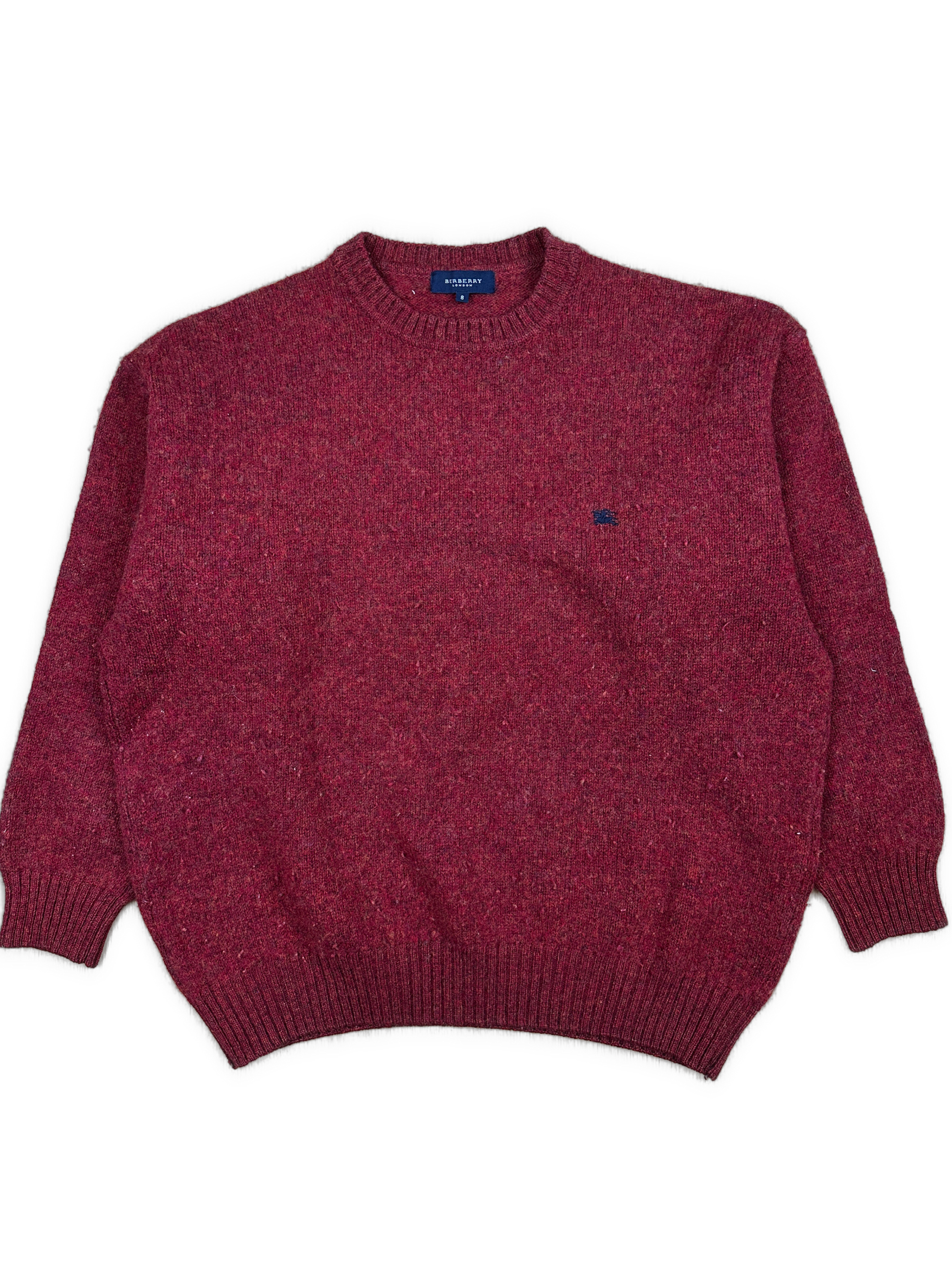 vintage Burberry knittedsweater {M}
