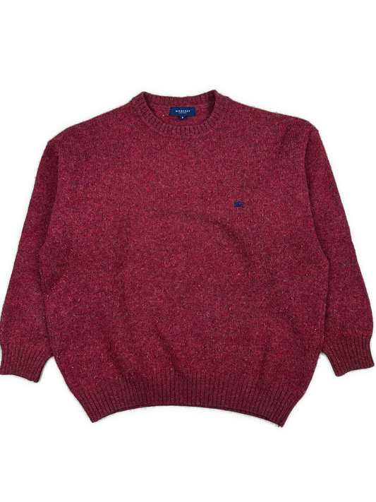 vintage Burberry knittedsweater {M}
