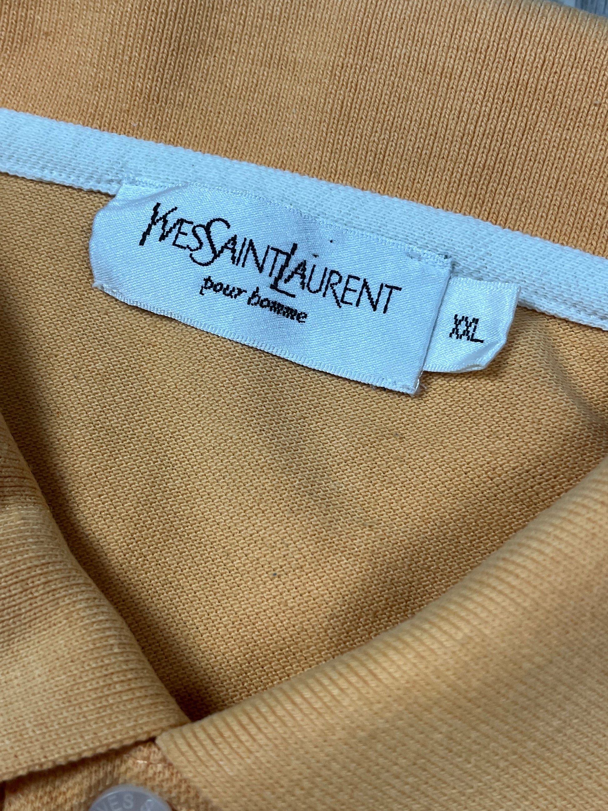 vintage YSL Yves Saint Laurent polo {XXL}