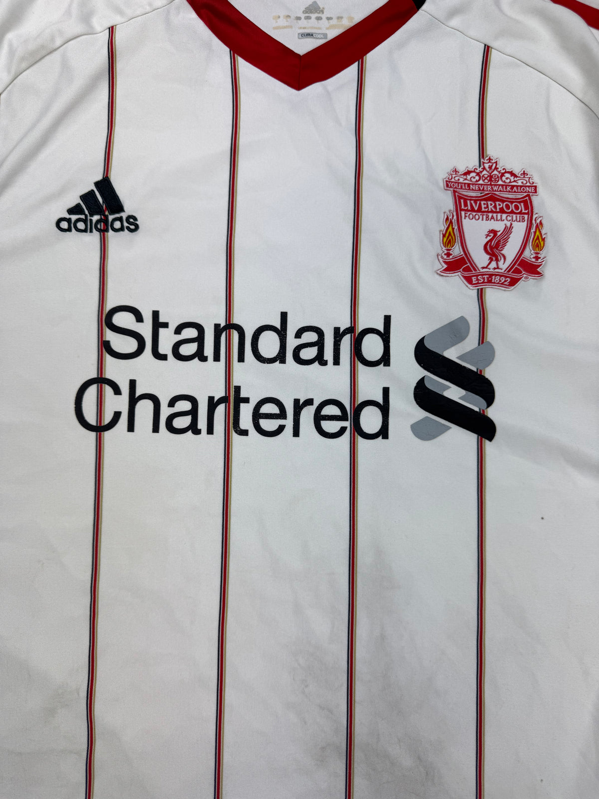 vintage Adidas Fc Liverpool away jersey {L}