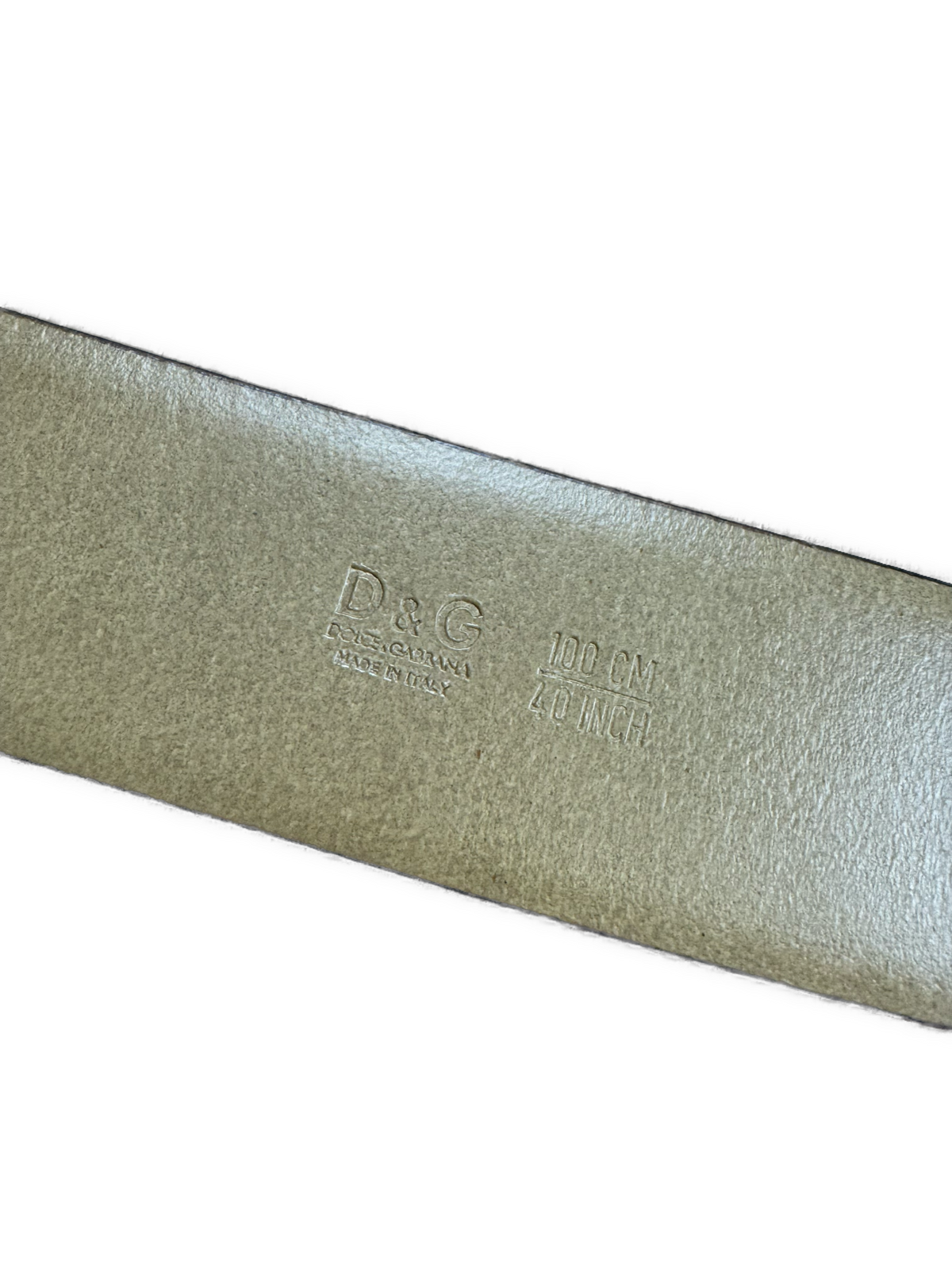 vintage Dolce & Gabbana belt