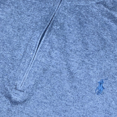babyblue Polo Ralph Lauren quarterzip {XL}
