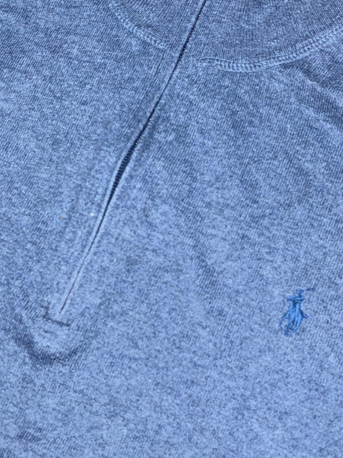 babyblue Polo Ralph Lauren quarterzip {XL}