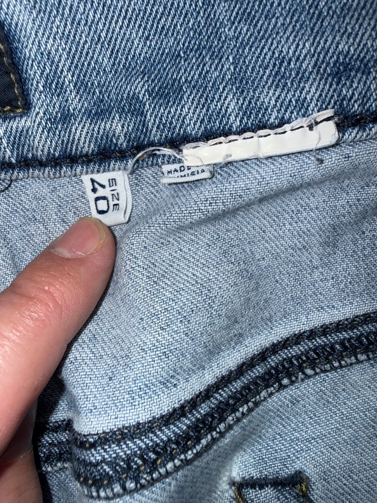 vintage Armani jeans {XL}