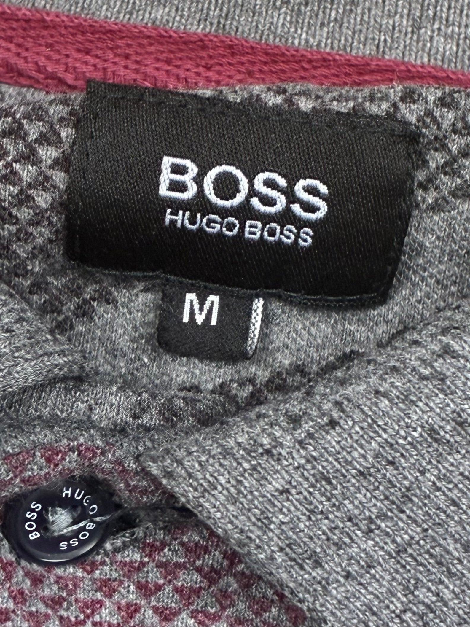 grey Hugo Boss polo {M}